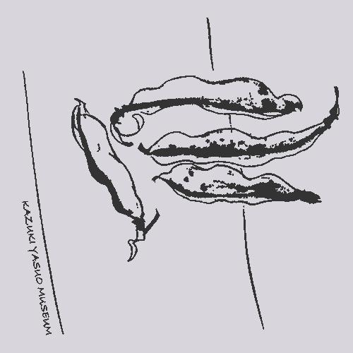 オリジナルバック　「そら豆」グレー