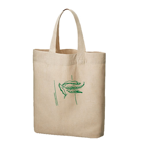 オリジナルバック　「そら豆」ベージュ